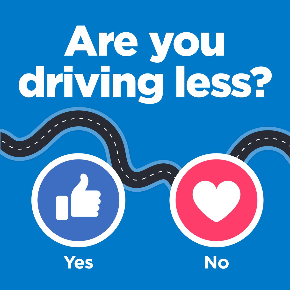 BupaAustralia's tweet image. Nearly half our nation’s opting for active transport to get around.

The Bupa Pulse Check survey found each week that:

4 out of 5 walked 🚶‍♀️
1 in 5 ran 🏃‍♂️
1 in 7 cycled 🚴‍♀️ 

Are you ditching the car more? Thumbs up yes, love heart no, comment below.

#GetMoving #DriveLess