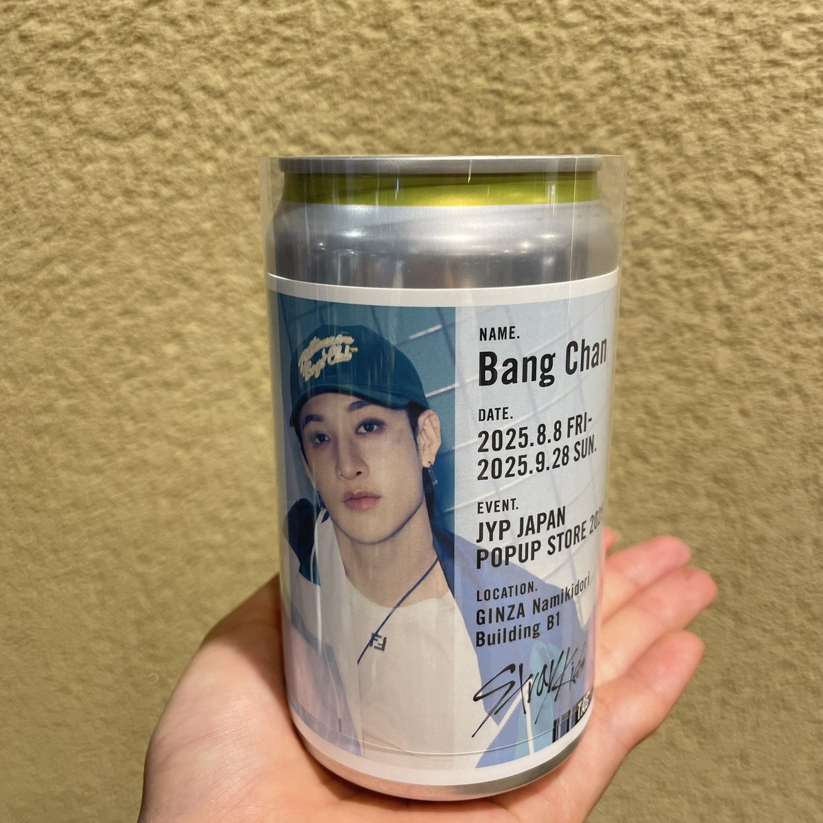 nnm_1015's tweet photo. straykids スキズ POPUP2025 自販機  レモンスカッシュ ラベル缶 ポップアップ　交換

譲）ウルフチャン🐺

求）リービット🐰

当方有楽町駅付近におります！お気軽にご連絡ください!!
お手渡しのみの交換とさせていただきます🙇🏻‍♀️ https://t.co/WTEhNYX1yu