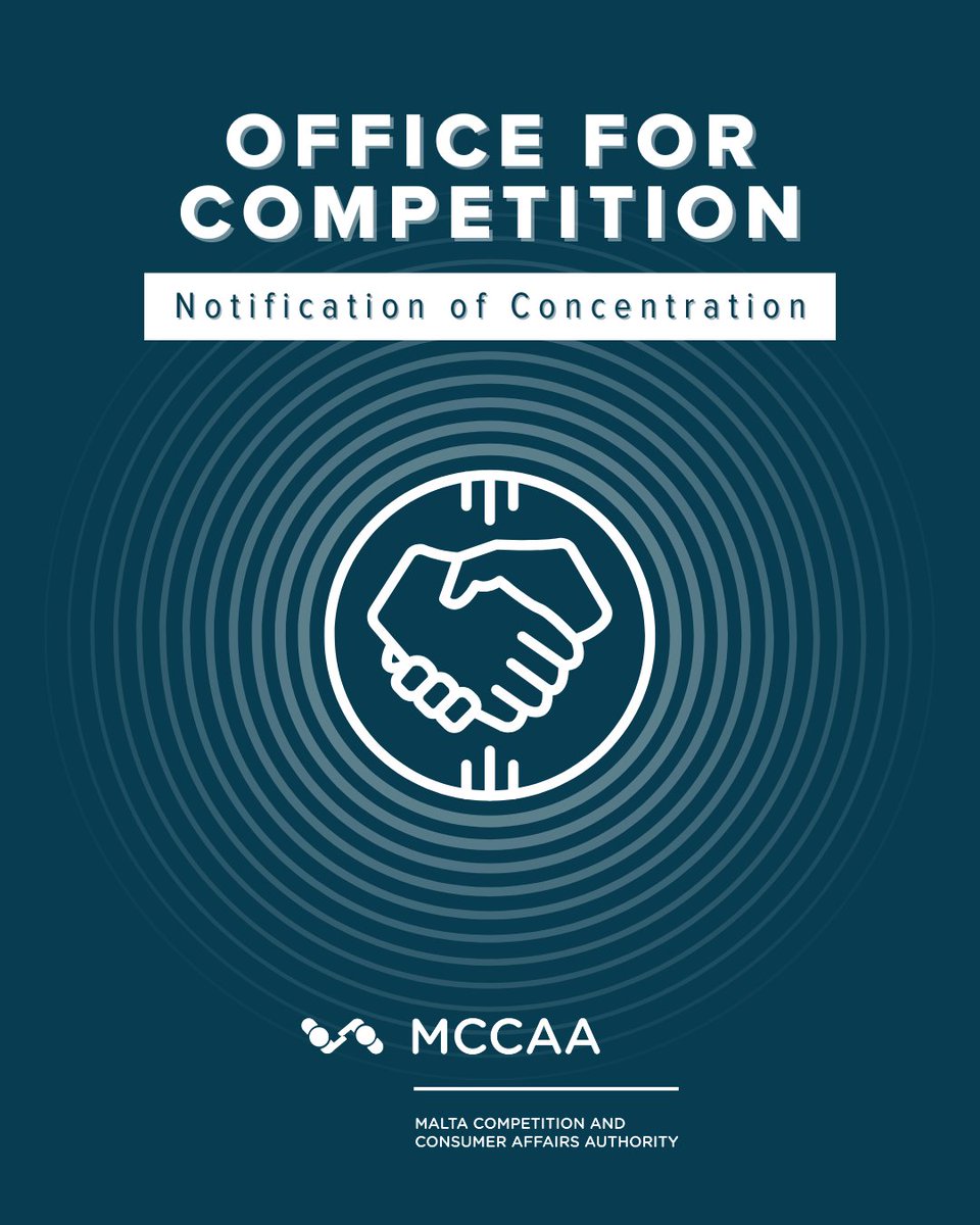 The Office for Competition notifies for general information that a notification of a concentration between optus 1011. GmbH, Germany (Frankfurt, Germany) and Wolters Kluwer International Holding B.V. (Alphen Aan Den Rijn, The Netherlands) was filed.

🔗mccaa.org.mt/section/conten…