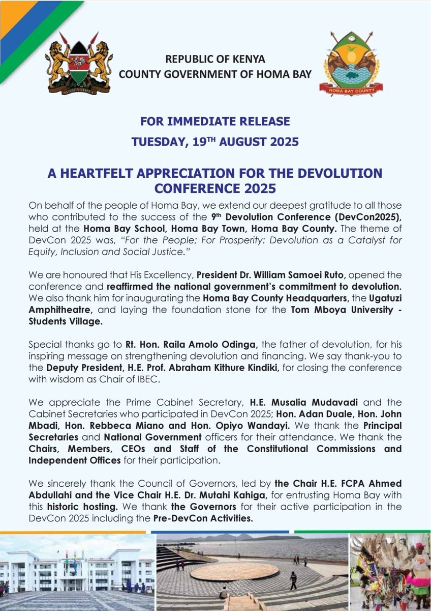 gladyswanga's tweet image. We extend our heartfelt gratitude to all who contributed to the planning, facilitation, and execution of #DevCon2025. Your efforts were integral to our success, and we sincerely thank each of you for your dedication and hard work.