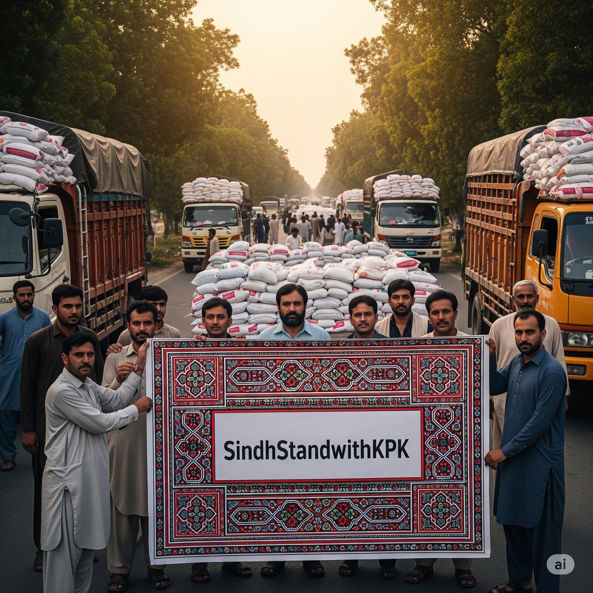 Sindh stands with the people of KPK,
In these trying times, we feel your pain.
Solidarity unites us across every land,
Sindh government extends help and aid.
Advertisements for flood relief have been issued,
Together we rise, together we remain strong."
#SindhStandsWithKPK