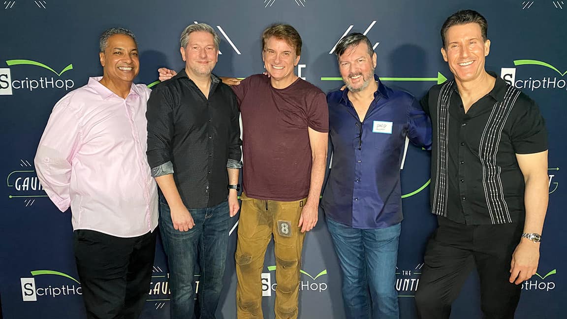 AzadiJack's tweet image. The guys @ScriptHop held a legendary bash at Shane Black's house over the weekend to celebrate their first cohort of scripts to complete The Gauntlet; an incredibility new and exciting way to get the attention of Hollywood! See who you can spot in the photos!