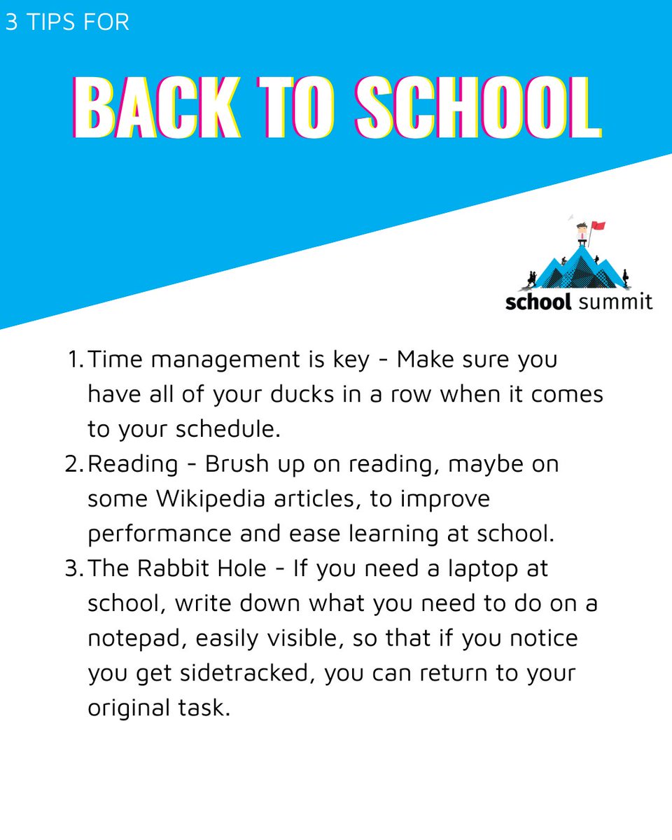 School Summit ROI tweet media