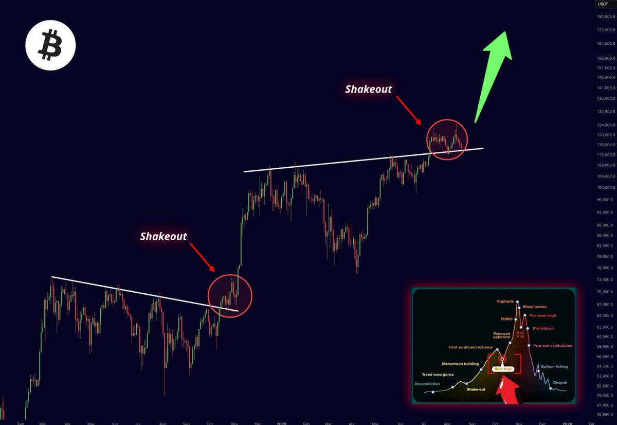 The bear trap is finished.

Weak hands got shaken out.

TIME FOR BITCOIN TO RALLY!