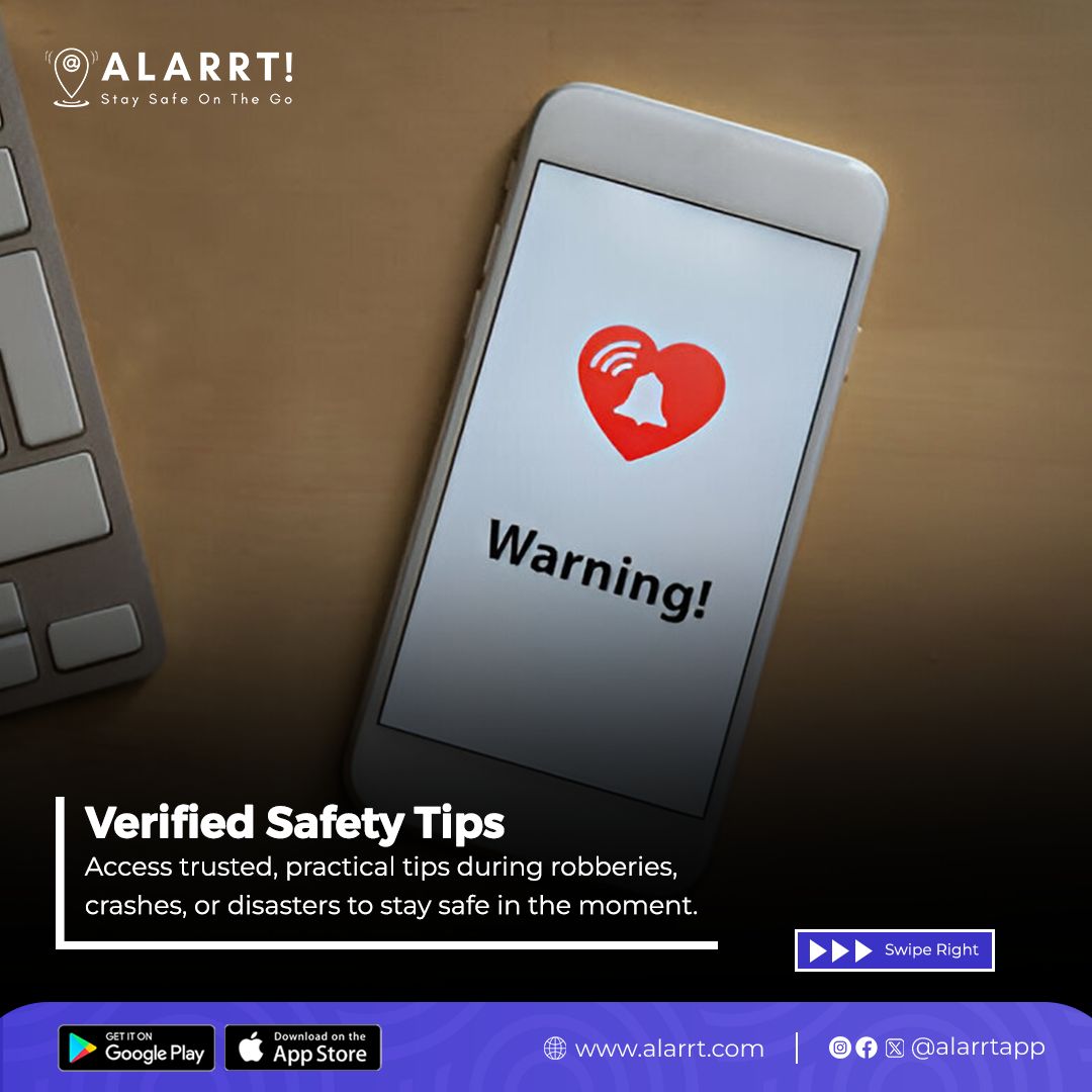 Alarrt App - Stay Safe On The Go tweet media