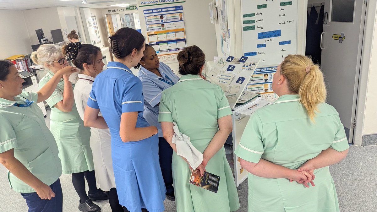 WTWAeducation's tweet photo. 🗣️ACCESSIBLE INFORMATION STANDARDS!
Amazing engagement from our first day roadshowing AIS yesterday, look out for us in your clinical area for the rest of this week ♿
#NotEveryDisabilityIsVisable https://t.co/pKicQyDh8r