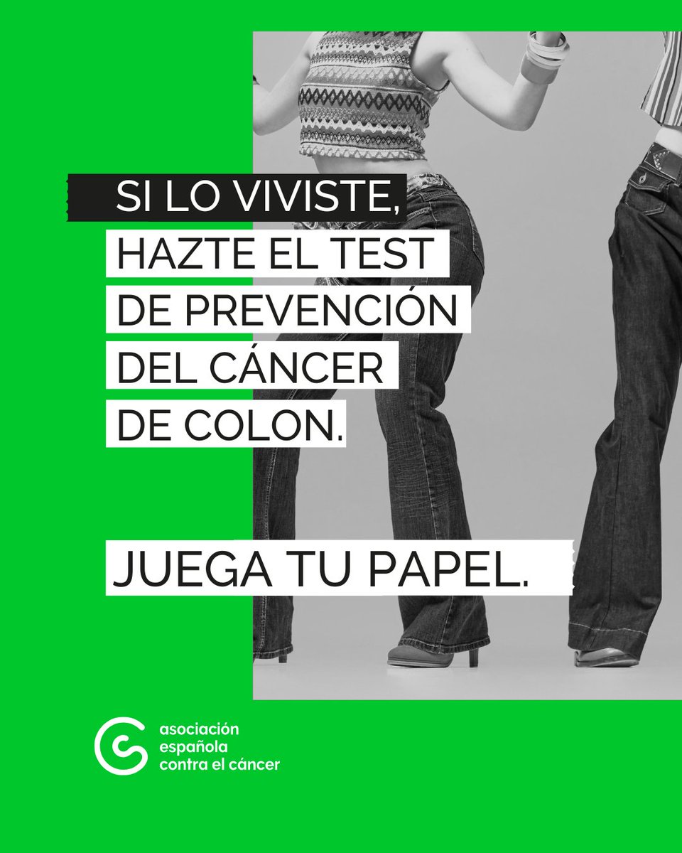 🎶 ¿Recuerdas los 70? Pantalones acampanados, cassettes, peinados con volumen… Si tienes 50 o más, hay algo clave para tu salud: Hazte el test de sangre oculta en heces. juegatupapelcontraelcancerdecolon.es #JuegaTuPapel