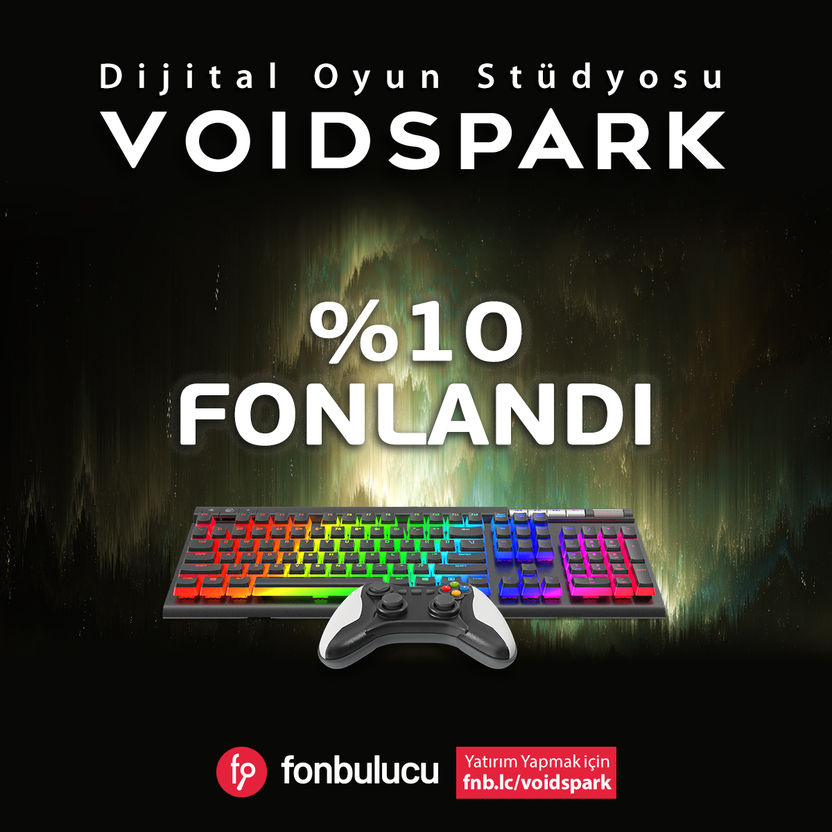 VoidSpark Yatırım Turunda %10 fonlama oranına ulaştı...

An itibariyle 70 yatırımcı  479.300 TL’lik yatırım yaptı.

Yatırım Yapmak İçin: fnb.lc/voidspark