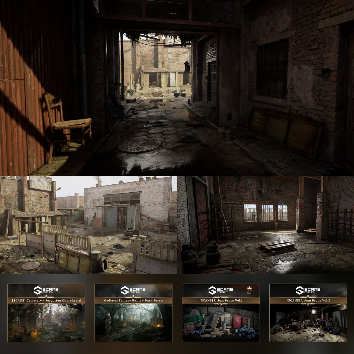 📢 We haven’t seen a deal like this in a long time!

🚀 24 premium packages from Scans Factory, <a href="/Meshingunstudio/">Meshingun Studio</a> and <a href="/Dekogonstudios/">Dekogon</a> - slashed from $2600 to just 🔥$30🔥 

Only until September 16th - don’t miss out!

🎁 Super Bundle: fab.com/s/269c159d3331

#unrealengine #3d