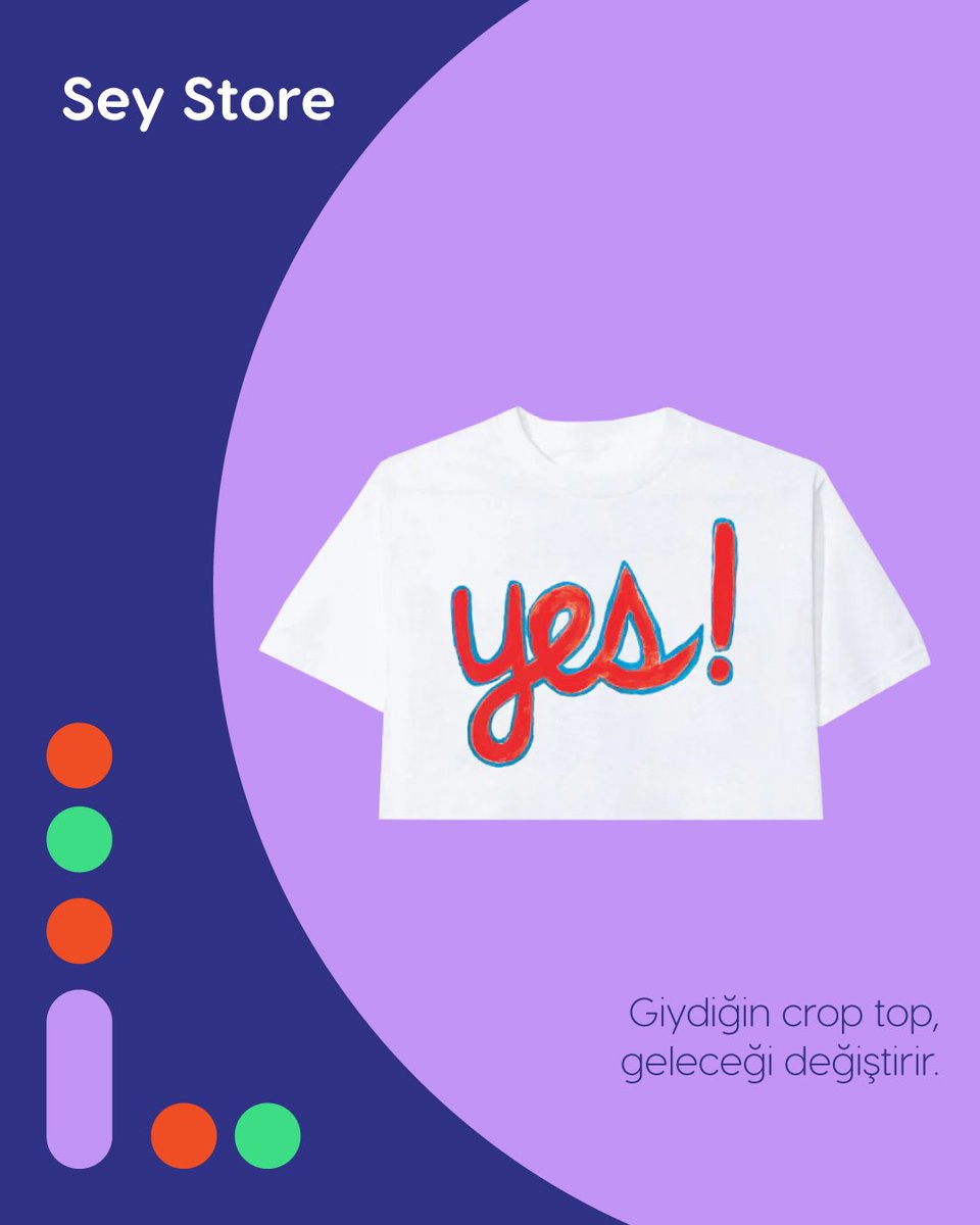 SEY Store’dan alacağın her ürün, bir çocuğun geleceğine uzanan bir adıma dönüşüyor. Üzerinde taşıdığın her parça, iyiliği birlikte büyütmenin bir yolu.​

seyvakfi.org/collections/al…

#DeğişirSeninle