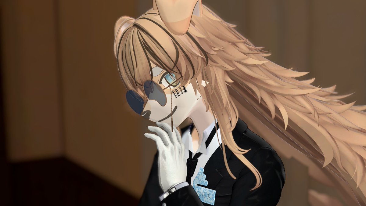 【使用人紹介】名前：ランバート・ディーネイオン
新人の使用人の一人で執事をしています。
彼とは変な出会い方をしましたが今は良く働いてくれています。
ここで働く者には少なくありませんが彼も何か目的がありこの屋敷に居るようです、話してはくれないのですが.....
#MadsManor #VRChat