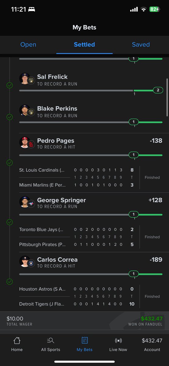 Master_mel92's tweet photo. @CodyBrownBets appreciate you sir 🙏🏿🙏🏿🫡🫡🫡 https://t.co/UxPmiyvtn9