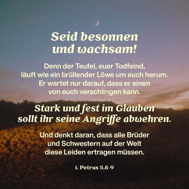 GodinJails's tweet photo. 😌🙌🏼✝️🙏🏼 #Tagesvers #Wachsam #Jesus #Christus #Bibel https://t.co/KPryhUUdZo