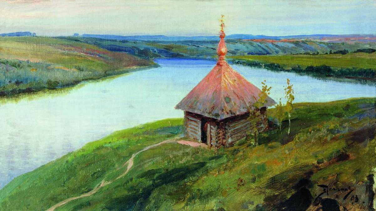 Chapel on the Oka River - Vasily Polenov, 1893