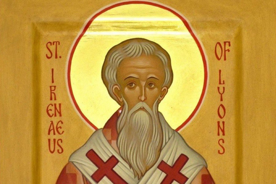 “[The Apostles], by the will of God, handed down to us [the plan of salvation] in the Scriptures, to be the ground and pillar of our faith.” - St. Irenaeus, Against Heresies (3.1.1)