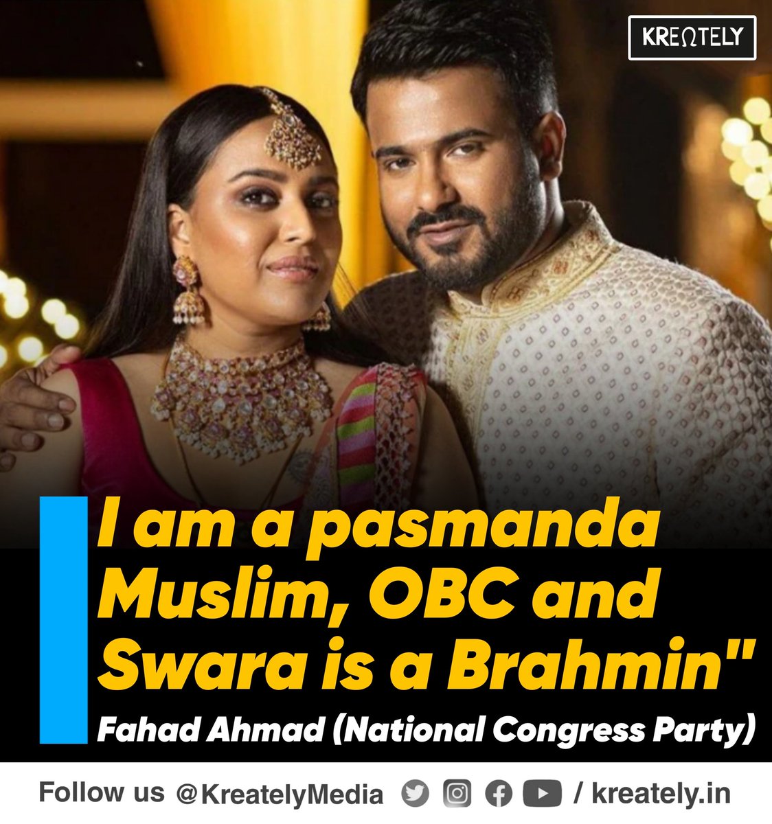 But they said that there are no castes in Islam 

🤔