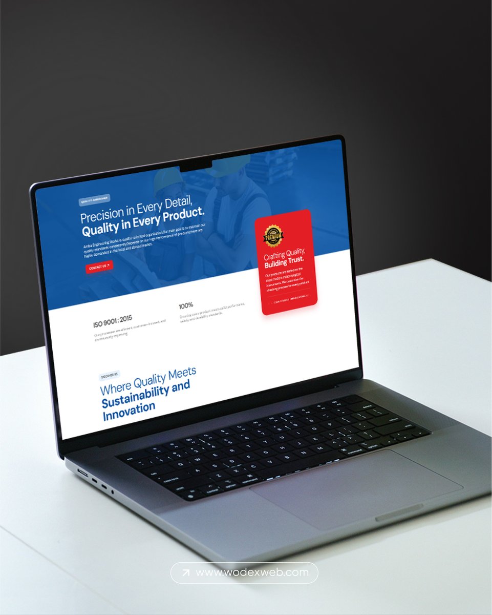 wodexweb's tweet photo. 📢 Stronger Digital Identity for Stronger Industries.

One More Industrial Website Development Project is Live! 🚀✨
👉 Visit Now: https://t.co/RzzLxOIGbQ

#WebsiteDesign #Website #CreativeDesign 
#India #Gujarat #USA #canadaisinsane #UnitedKingdom #Amsterdam #UAE #business https://t.co/jQnEFbuTbC
