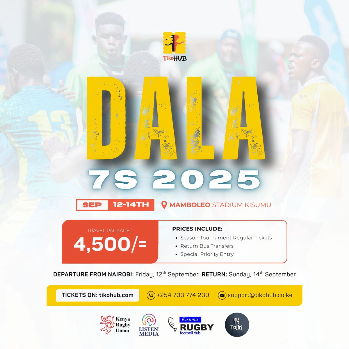 Twende Dala in Style. Party Bus Mode activated! 
Get your tickets at tikohub.com/events/312