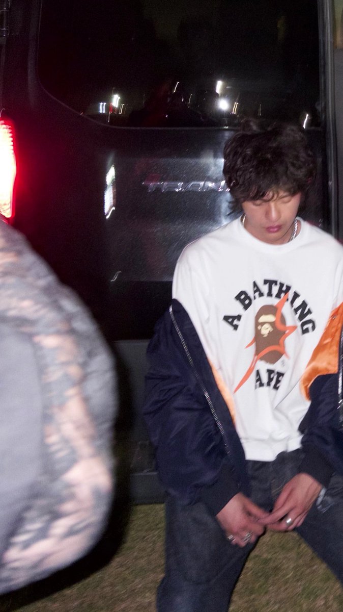 A BATHING APE® BAPE X 88rising Warren Hue College Relaxed Fit Tee. 💵 $161.00, sold out in a day. 🔥