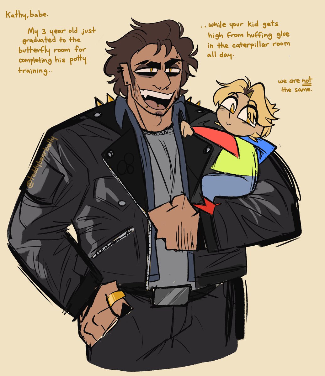 tedbearbelly's tweet image. Dadam anyone? #HazbinHotelAdam #HazbinHotel #tbx2