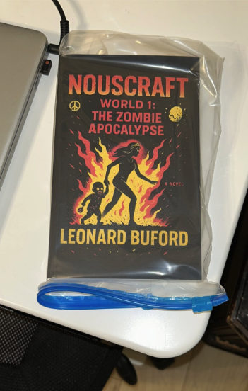 First physical print of Nouscraft.

It's in a ziplock bag. Don't want Nous getting out.