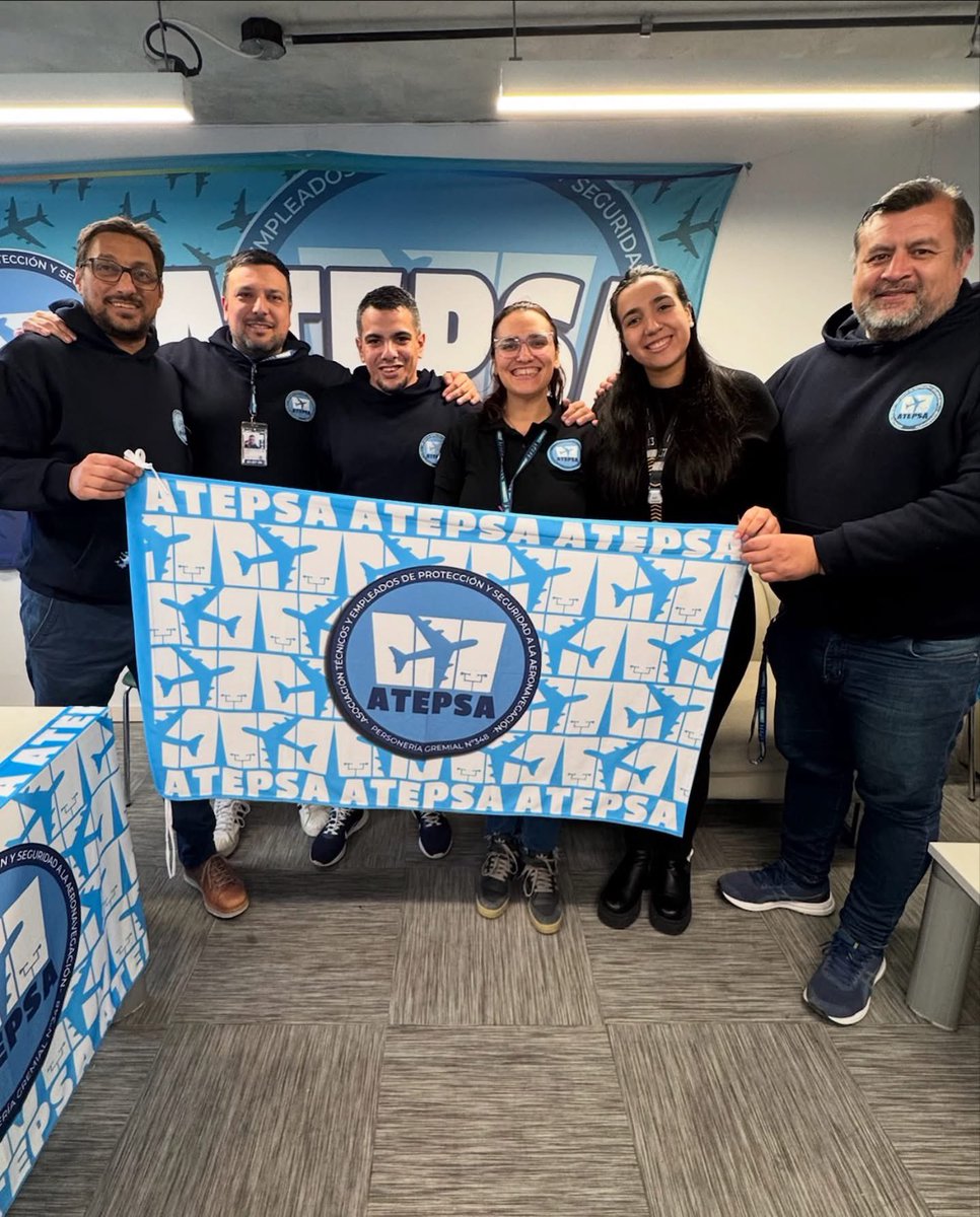 FELICITACIONES DELEGADAS Y
DELEGADOS ELECTOS DE LA TWR AEROPARQUE.

Agradecemos a cada trabajador y trabajadora que se acercó a votar.