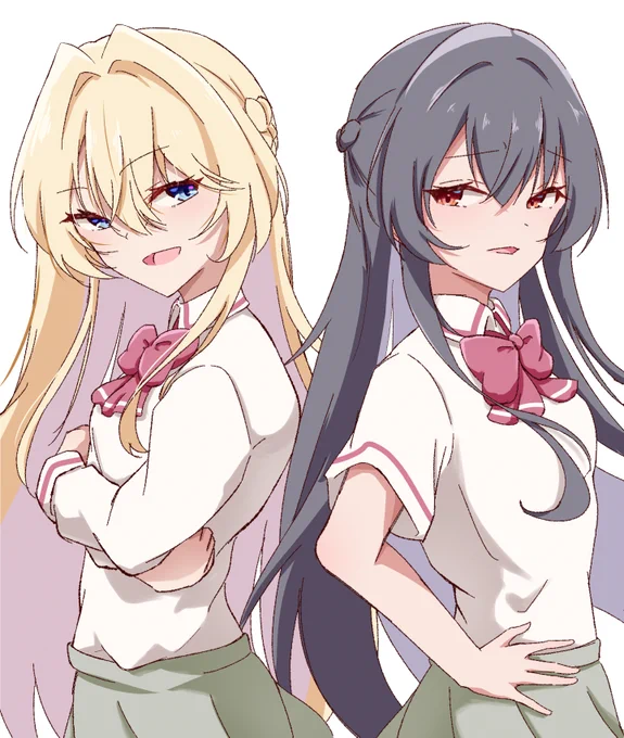真唯さんと紗月さん #わたなれアニメ