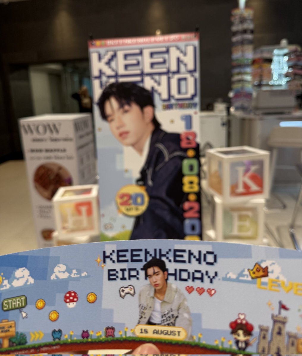 KeenkenoProject's tweet photo. *⁠.⁠✧ Giveaway for
👾 #KEENKENOLEVEL20 ⁦🎮
🍹ทุกออเดอร์รับทันที cup sleeve 
เมื่อซื้อเซ็ต เครื่องดื่ม+ขนม (189฿)
🎁รับเซ็ต Giveaway 

Giveaway น่ารักขนาดนี้ต้องมีแล้วไหม🦞✨

🗓️ 18-23 August 2025
⏰️ 09.00 - 18.00 
📍Location: @AsokeWow

#KEENKENO  #HappyKeen20thBDayProject https://t.co/f2cdKkh1gF