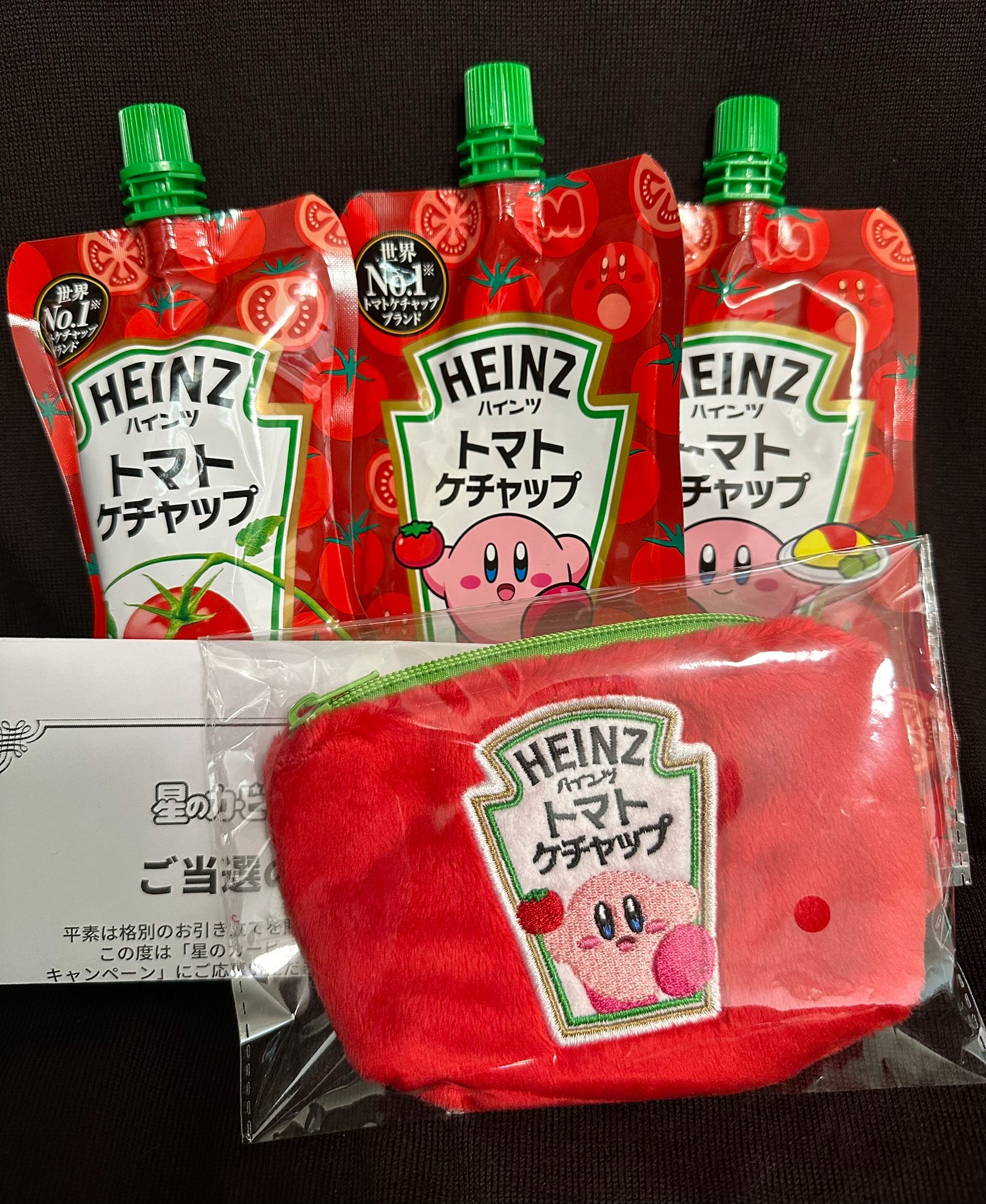 ハインツ　カービィ　コラボ 大人気キャラクター「星のカービィ」とハインツ トマト