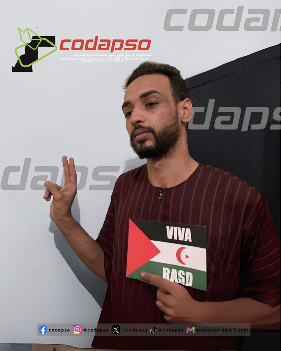 codapso's tweet photo. بيان للجنة الدفاع عن حق تقرير مصير شعب الصحراء الغربية (CODAPSO)

https://t.co/GqNoeLVA6k

https://t.co/lXRWnNxreV https://t.co/FM4MFivvqR