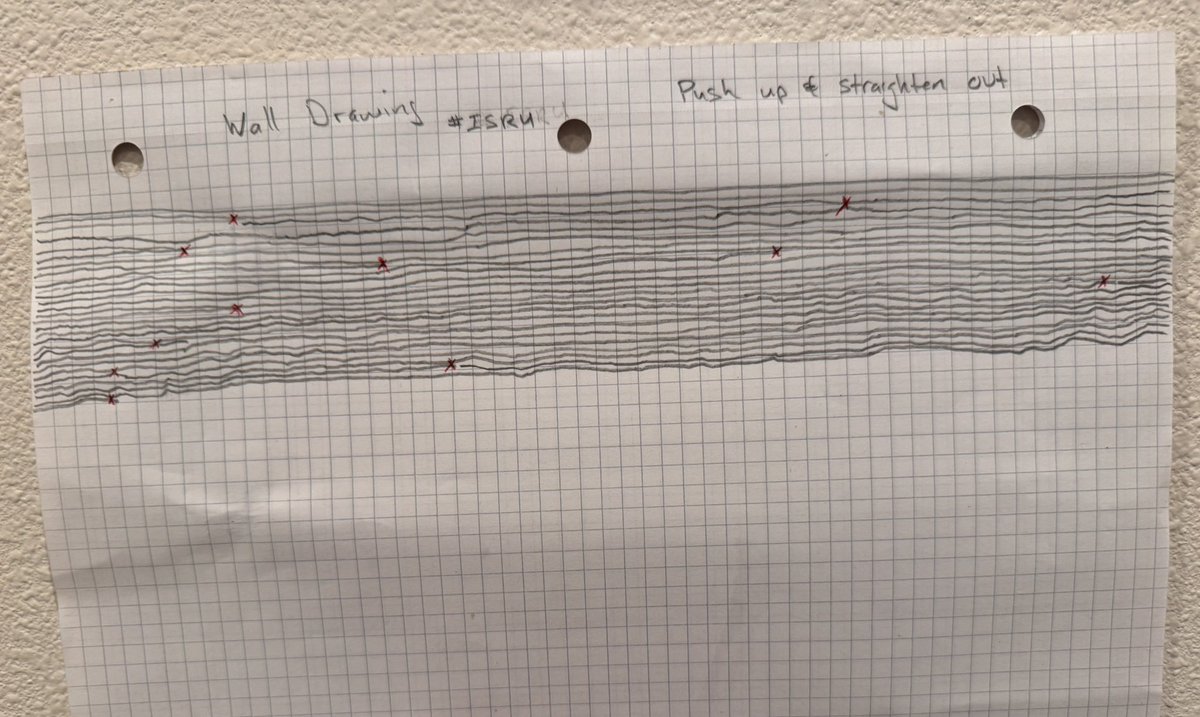Slem024's tweet image. #walldrawing #isru