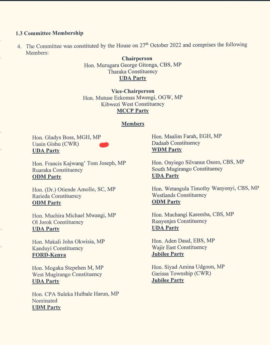 These are the MPs who drafted the Anti-Money Laundering Bill report. Even the President admitted some pocketed Ksh10M each to pass it. No wonder member 1 vanished from the public eye and yes, you’ll spot the man in a white turban from Runyenjes. 👀