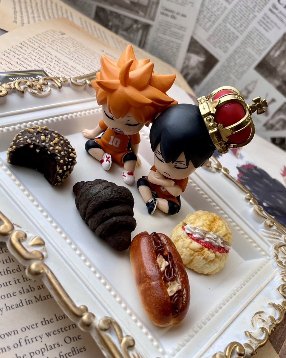 今日は819の日だー✨
もうとっくに終わってるけどコラボパンのミニチュア作りました♪

#ハイキューの日