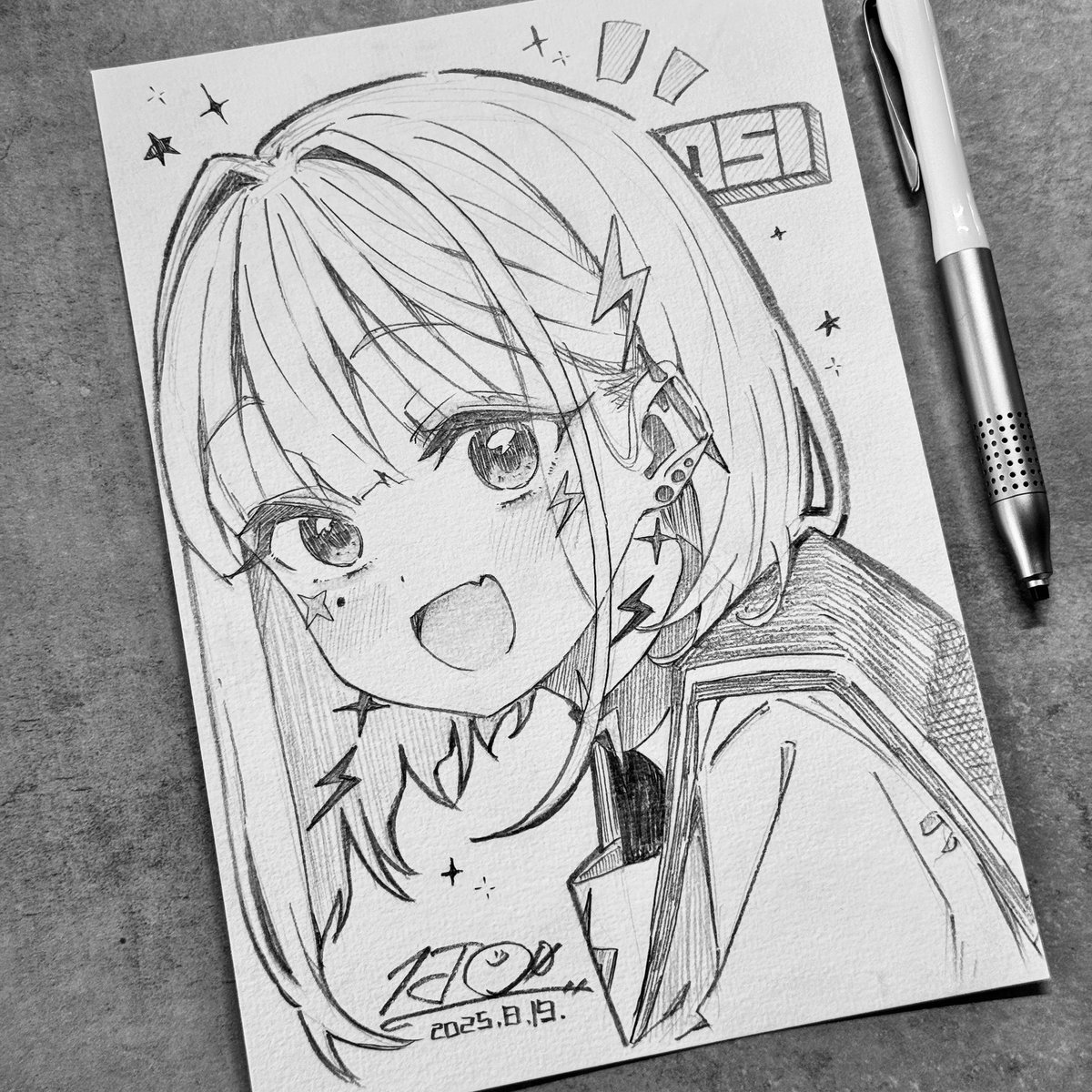 今日描いた原画早速売れましたー!🎊🥳🎉
購入してくれた方ありがとうございます!✨🙏🏻🥹

▼他にもBOOTHで原画や画集販売中です!
https://t.co/aOknqgj5vG 