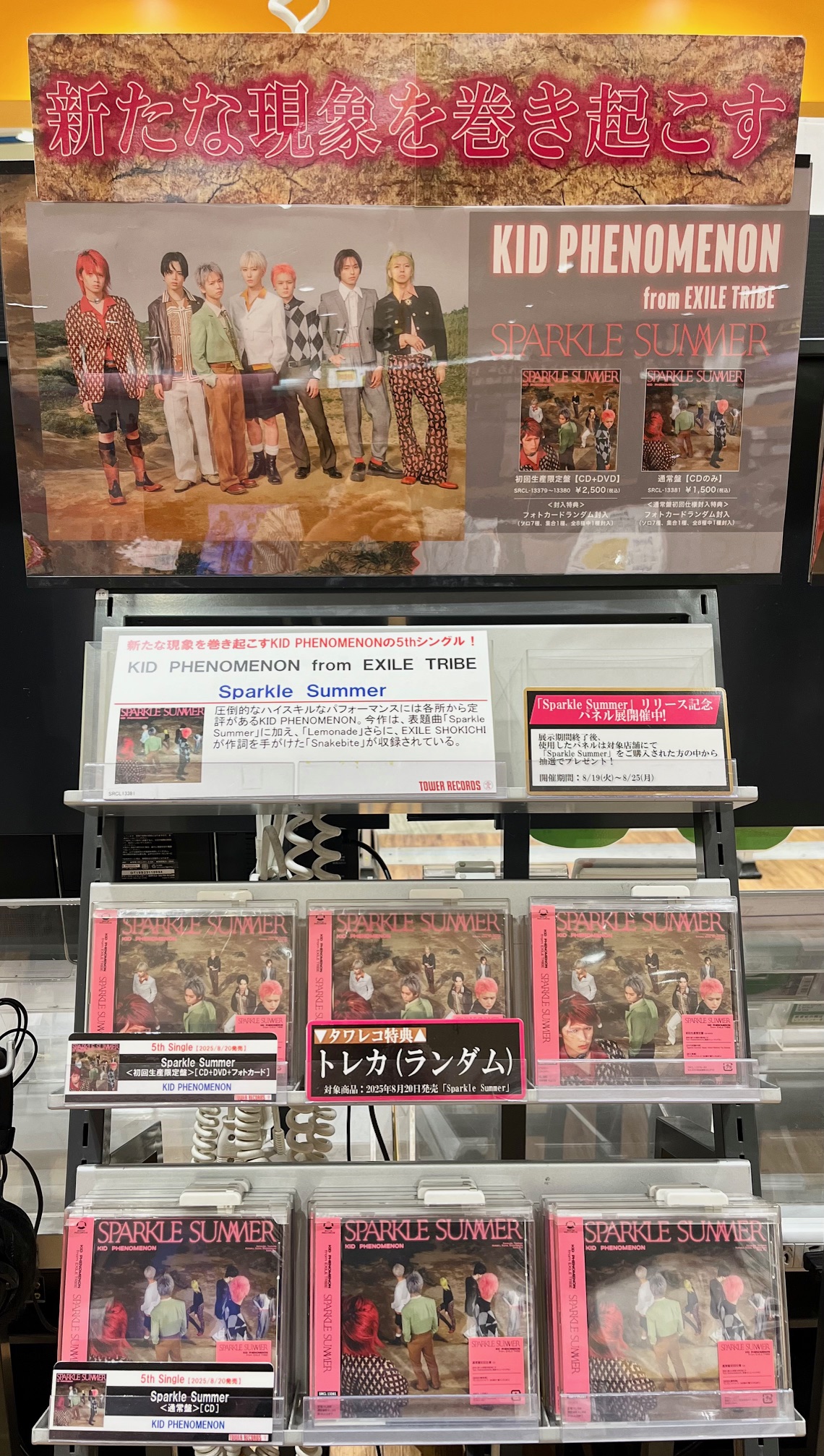KIDPHENOMENON Sparkle Summer 集合 パネル