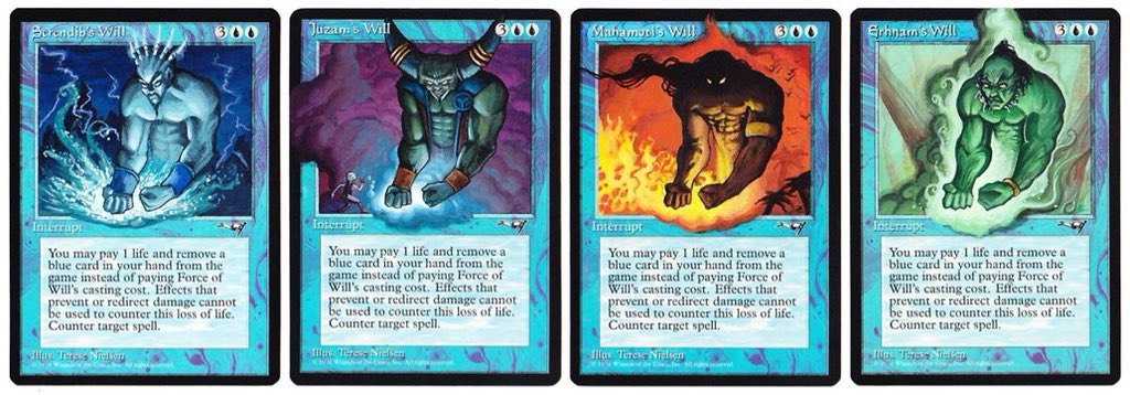 I_came_to_game's tweet photo. @RolandMTG Beautiful 🤩 

Here are their brothers #ScourgeAlters https://t.co/BlnPK6knjr
