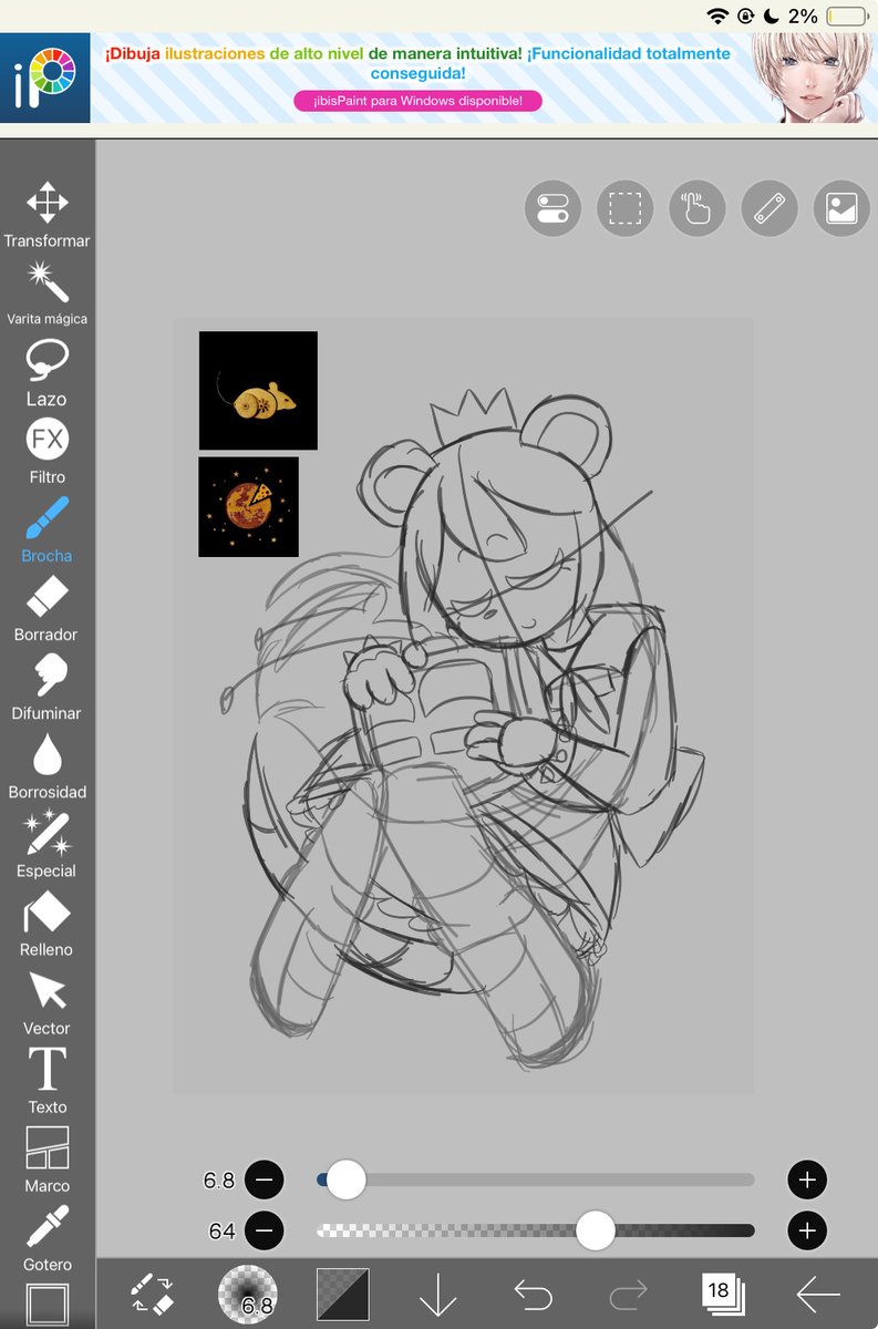 WIP/boceto de dibujin :3 (después de casi 2 semanas ya se me ocurrió una idea gracias a in case I make it 🙏)  #nausurero en  un  rato  lo  termino-  me  queda  muy  poca  pila-