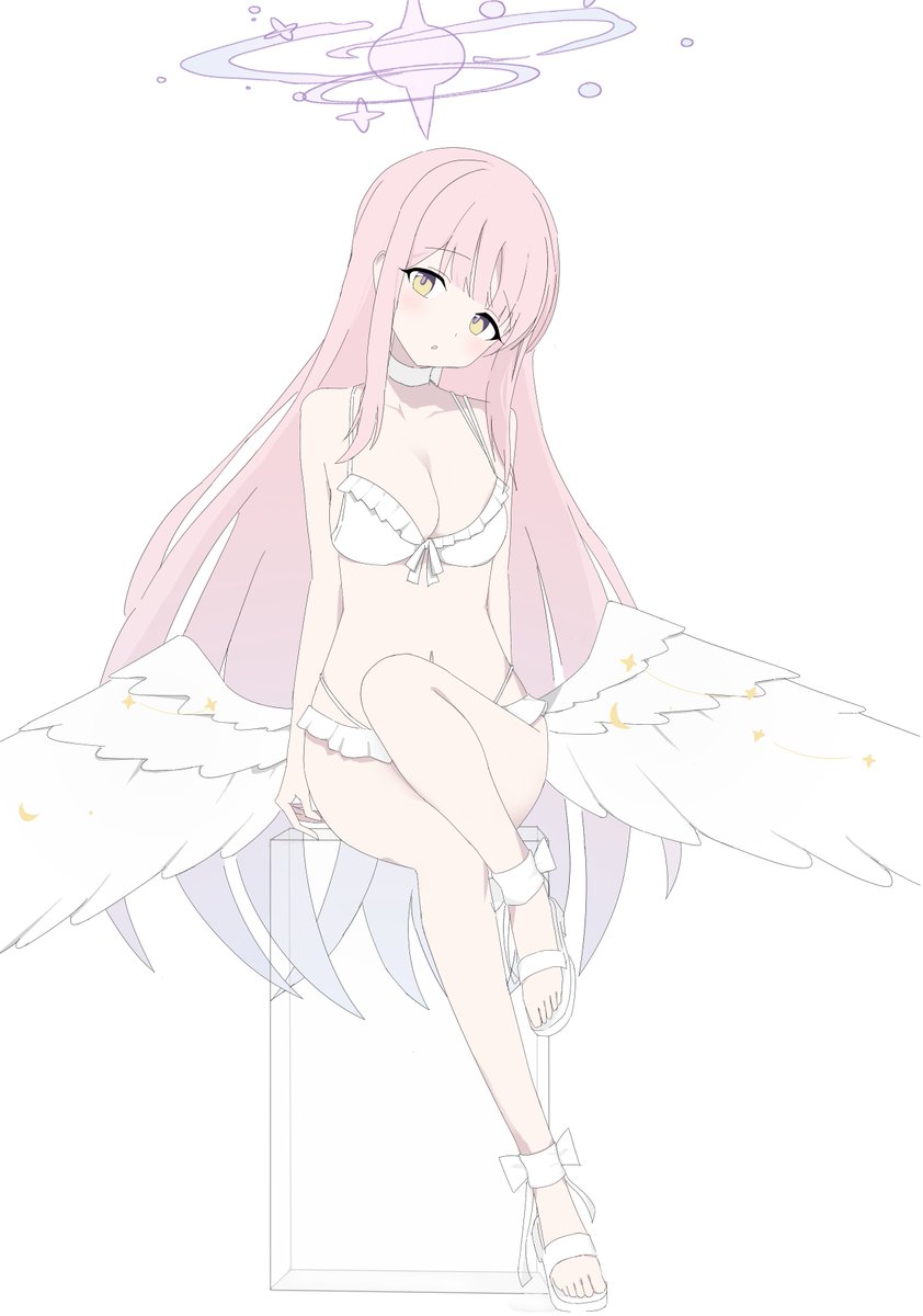 spiraltan's tweet photo. 水着ミカ 
#ブルアカ #聖園ミカ https://t.co/AsH0KBABuz