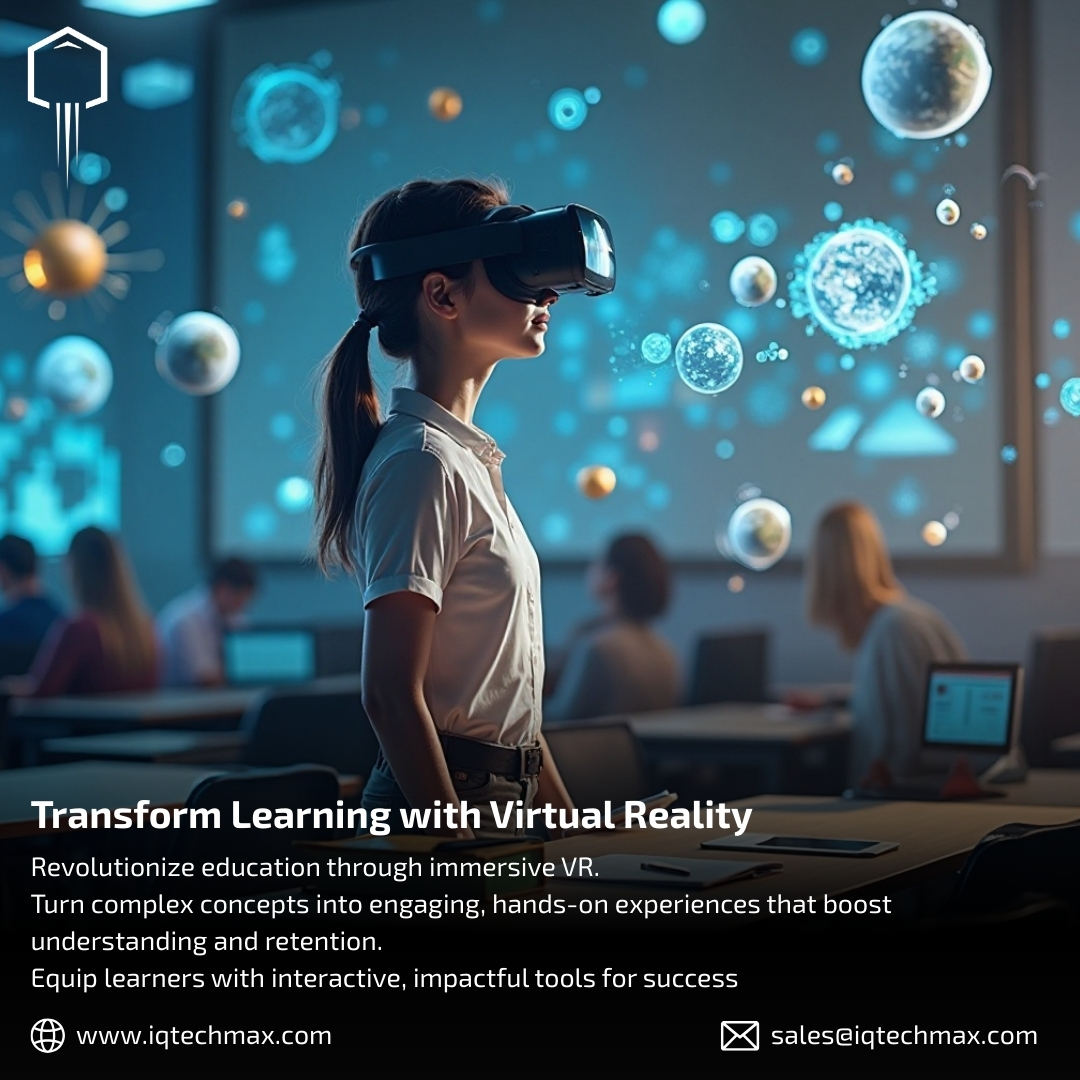 TechmaxIq's tweet image. Reimagine Learning with Virtual Reality.
At IQTechMax, we make education engaging & interactive with immersive VR.
From simplifying complex subjects to boosting retention—this is the Future of Learning.
🌐 iqtechmax.com | 📩 sales@iqtechmax.com
 #VRinEducation