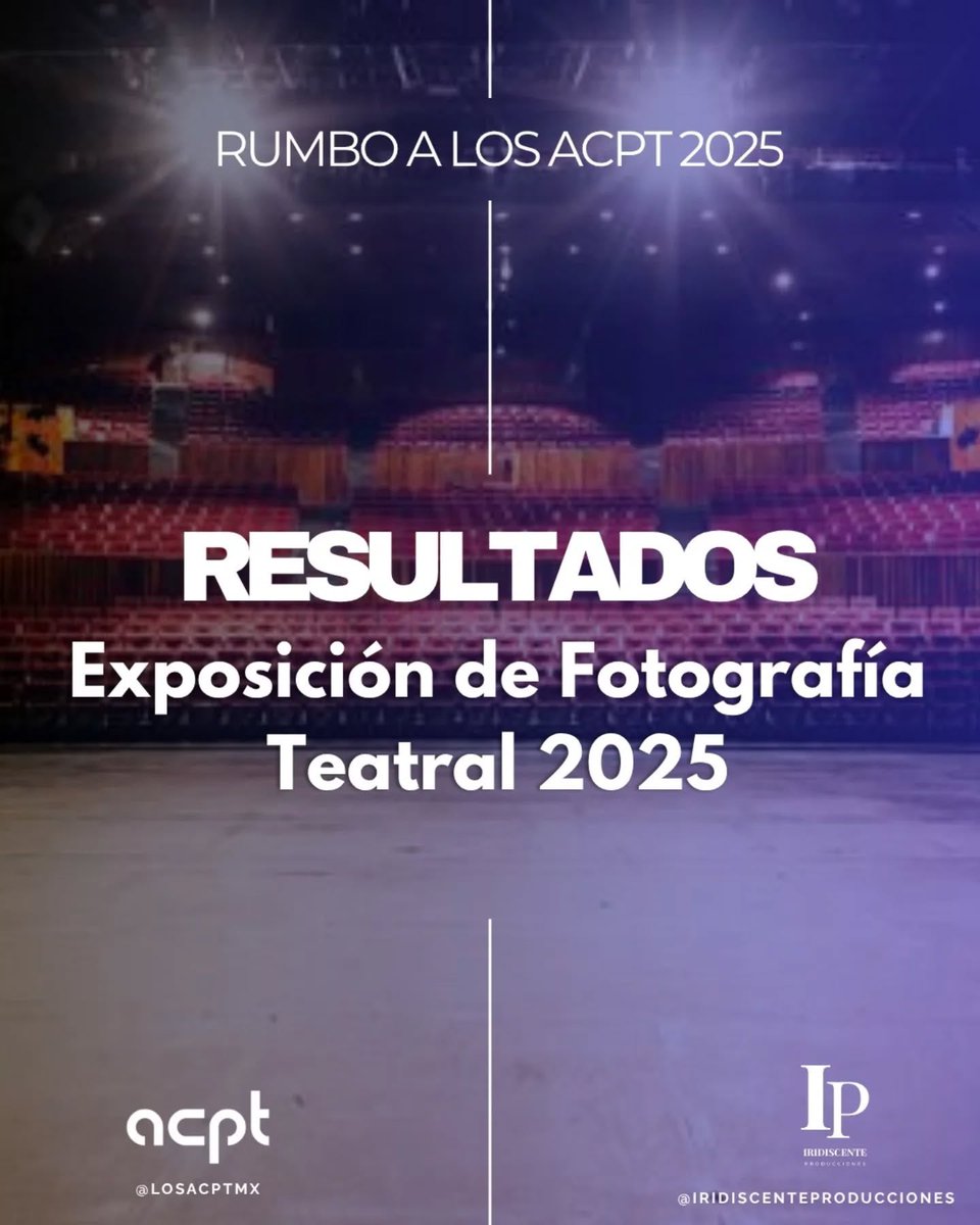 ParvadaCP's tweet photo. ¡Felicitamos a @PepeWicho27 “Pepe”, forma parte de la Primera Exposición de Fotografía Teatral 2025! ¡Estamos muy contentos y agradecidos por tu gran colaboración y apoyo con nosotros! ¡Enhorabuena! 

¡Muchas gracias, #IridiscenteProducciones y @LOSACPTMX!

👏🏻👏🏻👏🏻👏🏻👏🏻📸🎭💥🎉 https://t.co/f6gOR377jG