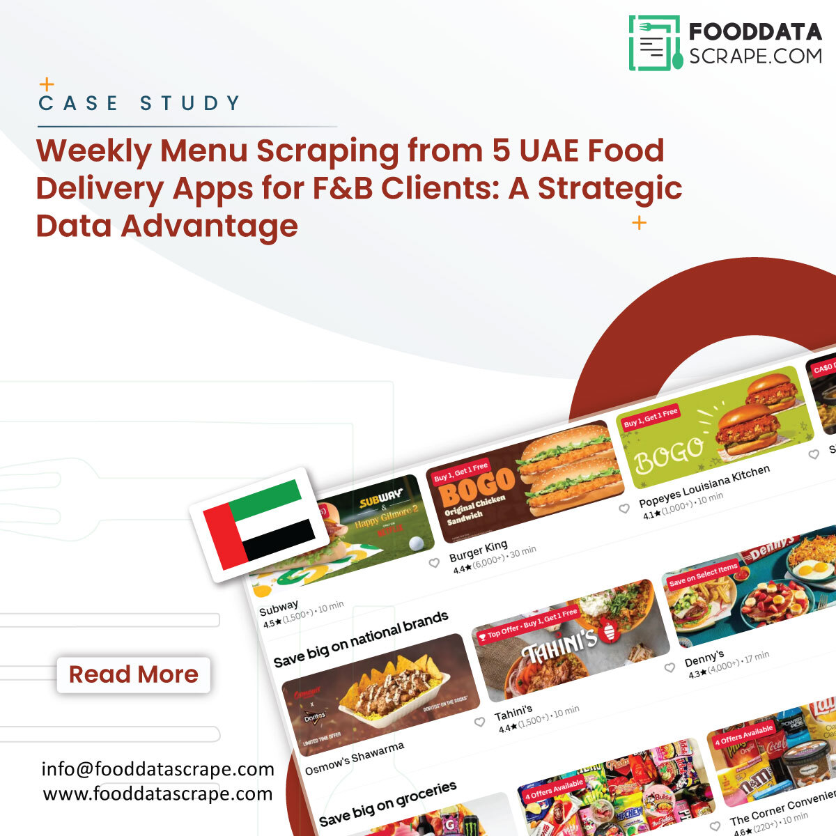 fooddatascrape's tweet image. Weekly Menu Scraping from 5 #UAEFoodDelivery Apps for F&amp;amp;B Clients helps analyze trends, prices &amp;amp; offerings.

fooddatascrape.com/weekly-menu-sc…

#FoodDeliveryData #UAEFoodMarket #MenuScraping #QuickCommerce #FandBInsights #MarketIntelligence #RestaurantTech #DataDrivenStrategy #USA