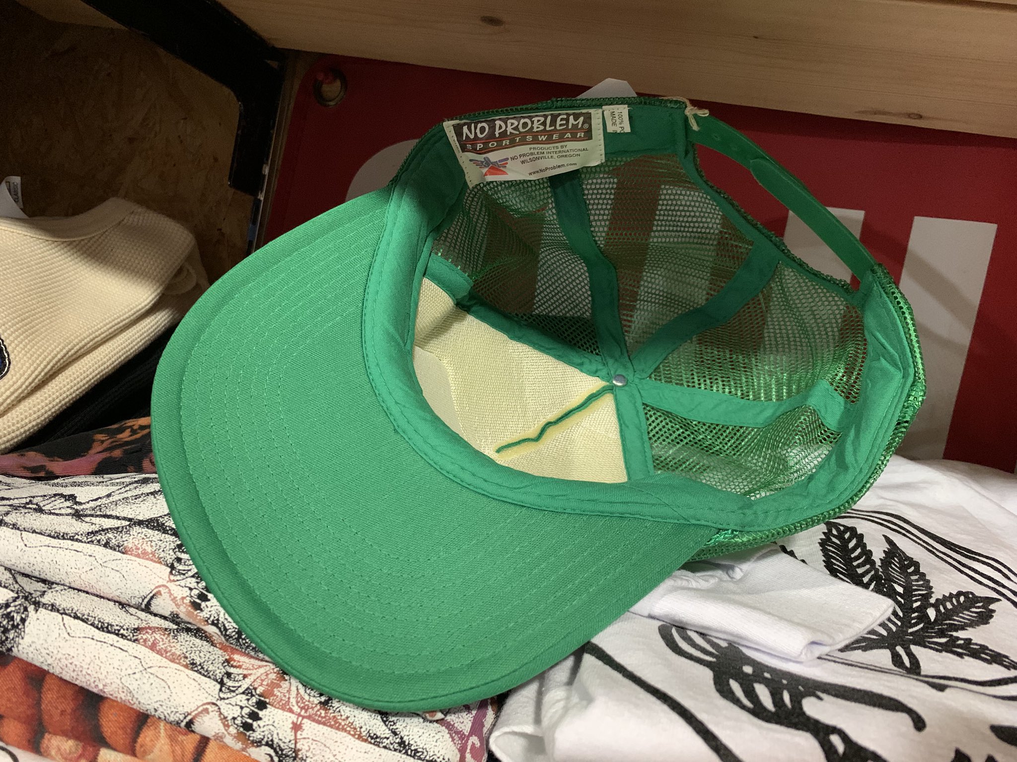 USED》》DRAGON ヴィンテージ イエロー キャップ Better With Age - Moto-Disco Hat / メッシュキャップ