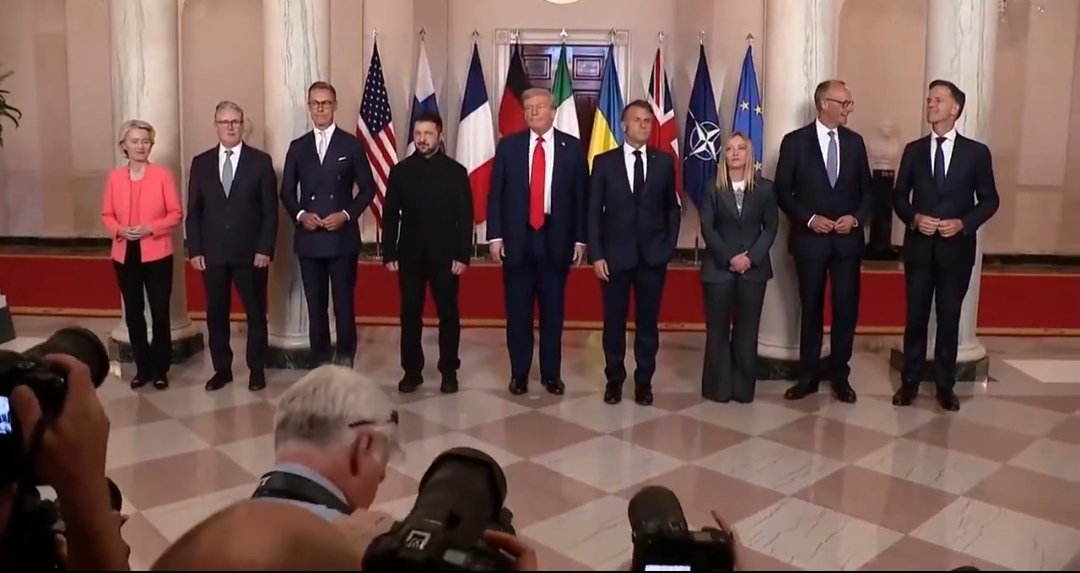 Funny how Carney was not invited to the meeting of world leaders today!
