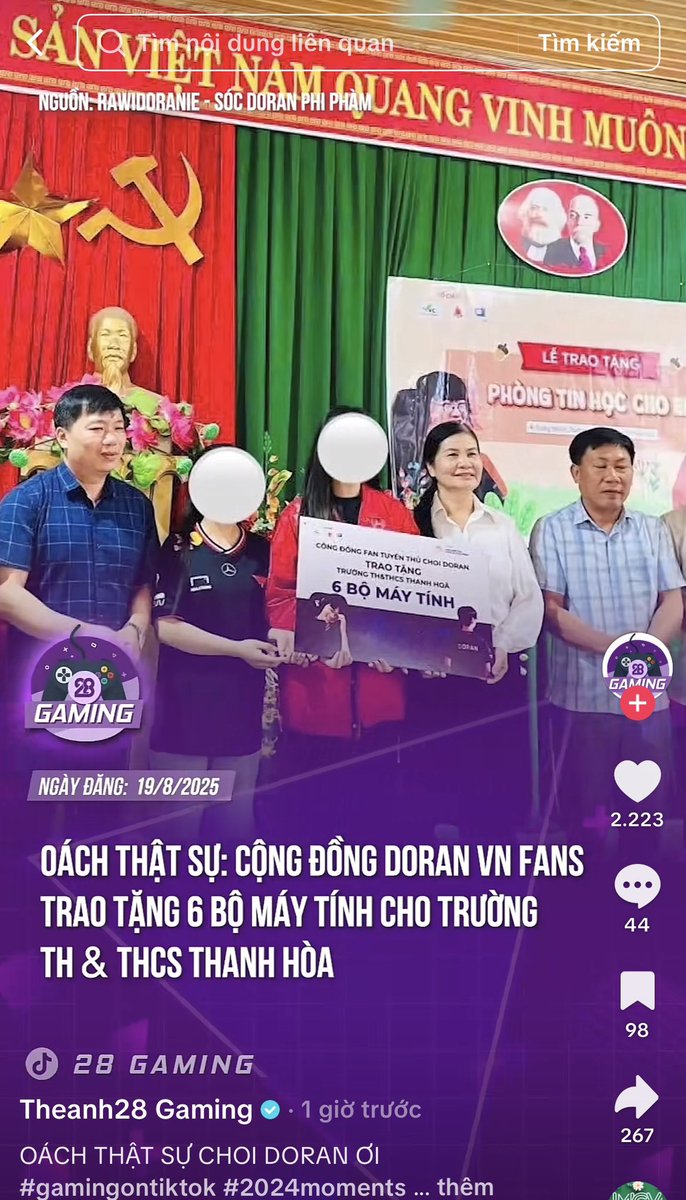 RawiDoranie's tweet photo. Some Vietnamese gaming news outlets have covered the Doran VN Fans’ project, and we’ve received so much support from the community 🥺. We feel truly happy and proud that our small project could spread positive messages to others.
 
#Doran #RanGiveLove #도란 https://t.co/sOIoJ40JQe