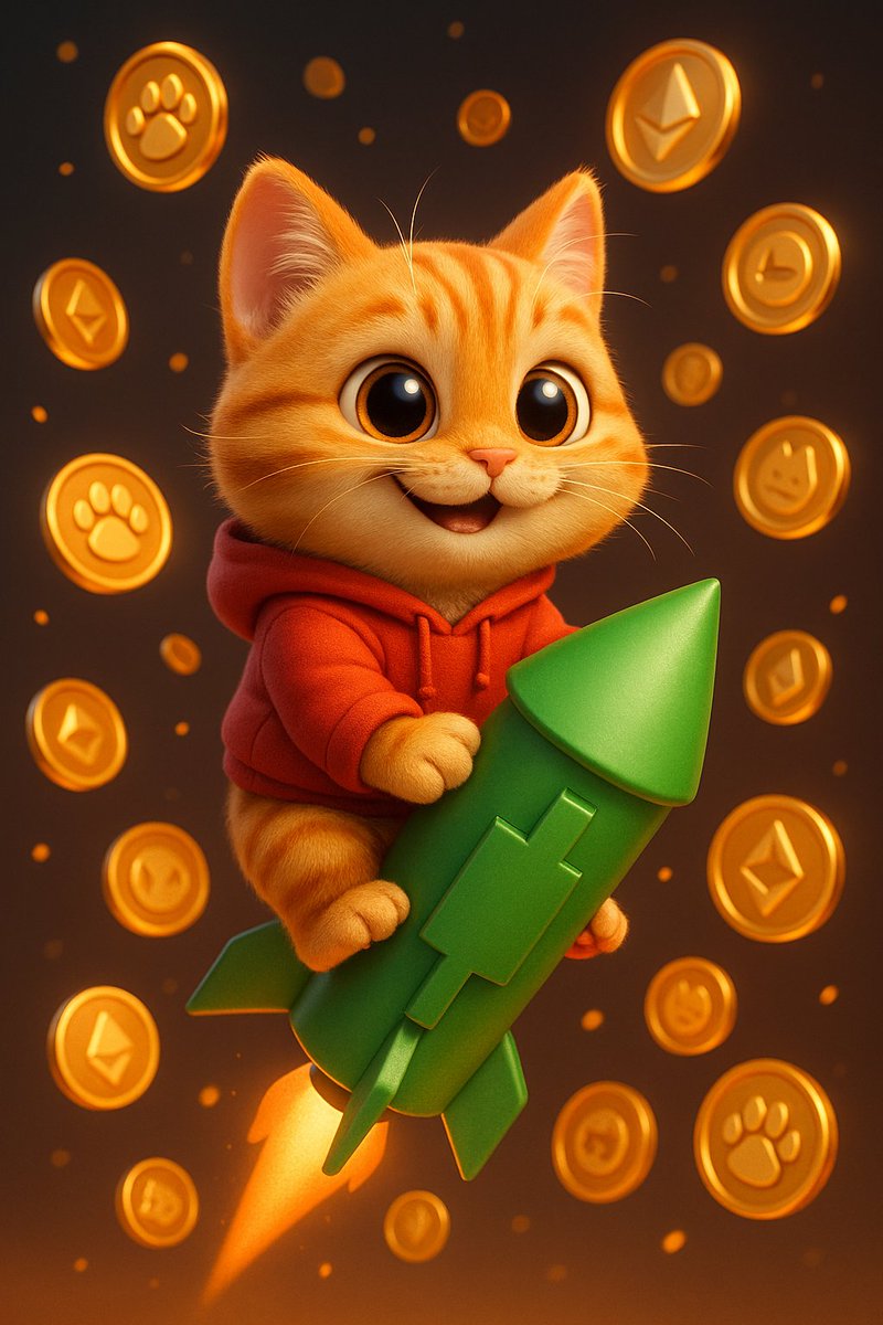 Chichi_Catify's tweet photo. Other tokens talk about moonshots.
I already booked my seat. 🚀✨
$CHICHI is on the way, meow~ 🐾

#MeowToMoon #CHICHICoin #MemeCoin #CatifyCrypto https://t.co/fiJ9ADNUiI