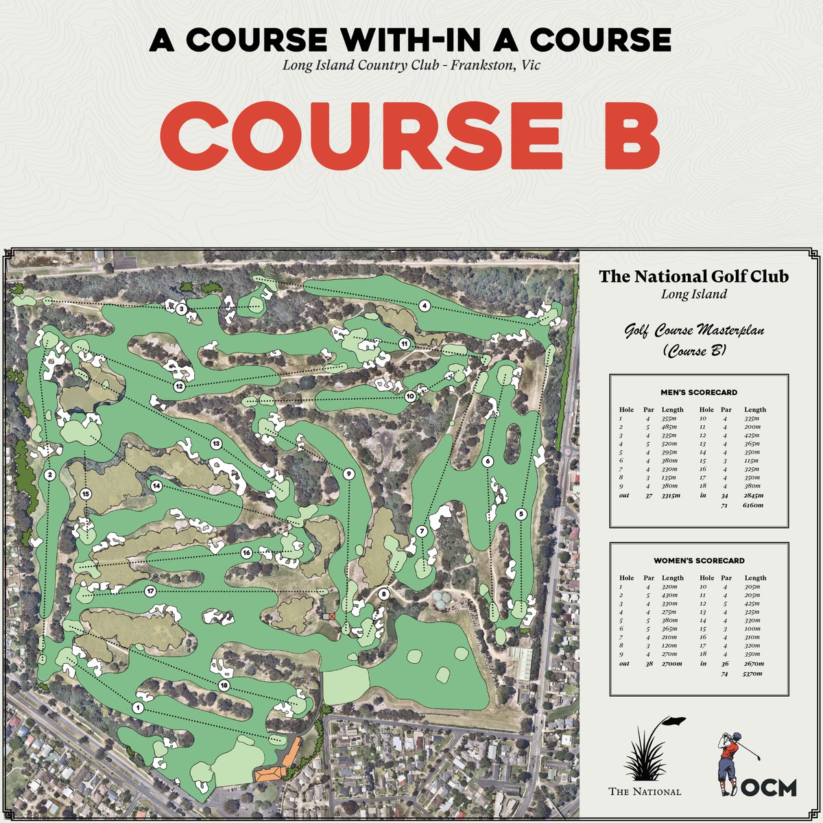 OCMGolf's tweet photo. Long Island's "course within a course" at @TheNational1988. Which will be your favourite? https://t.co/7t6SnzbWvi