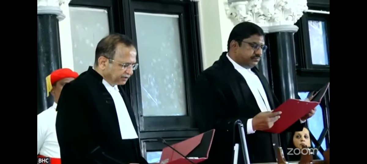 barandbench's tweet image. Judge designates Ajit Bhagwanrao
Kadethankar, Sushil Manohar Ghodeswar and Aarti Arun Sathe swears in as additional judges of the Bombay High Court.

Chief Justice Alok Aradhe administered the oath.

#swearingin #BombayHC
