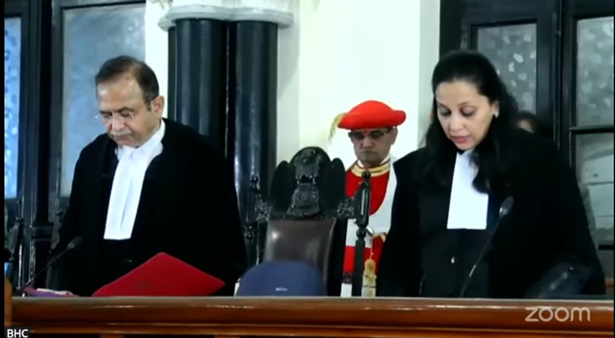 barandbench's tweet image. Judge designates Ajit Bhagwanrao
Kadethankar, Sushil Manohar Ghodeswar and Aarti Arun Sathe swears in as additional judges of the Bombay High Court.

Chief Justice Alok Aradhe administered the oath.

#swearingin #BombayHC