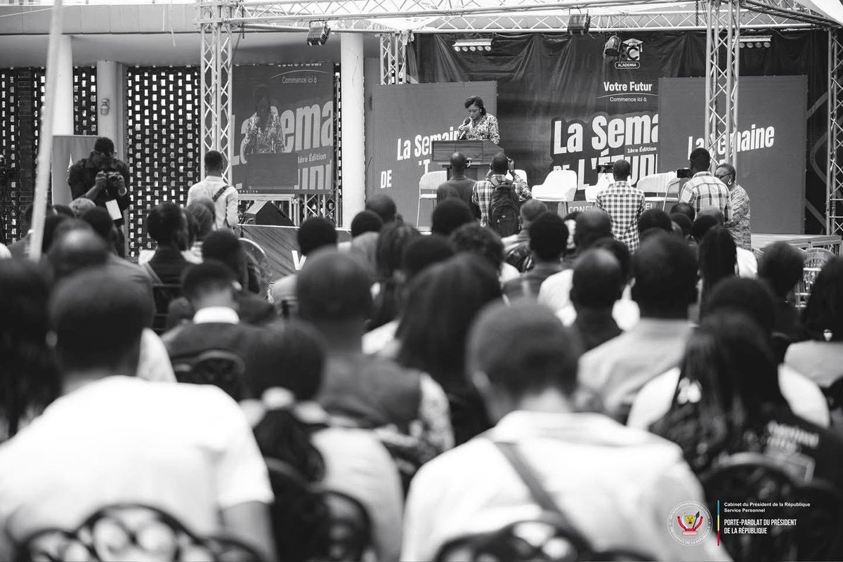 drackNgoy4's tweet image. #RDC| #ESU 

La première édition de la Semaine de l’Étudiant a été lancée le 18 août 2025 au Musée National, sous le patronage de Madame la Porte-parole du Président de la République.
Cette initiative met en lumière les réalités du monde universitaire face aux défis de l’ère