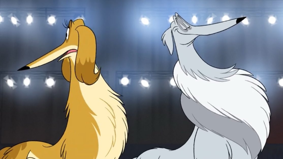 skywalker19bby's tweet photo. Loved the scene in #FixedNetflix where Honey realizes she looks like all the other dogs. It’s a reminder to break free from society’s pressure and just be yourself. https://t.co/Q0EdN8Vtq5